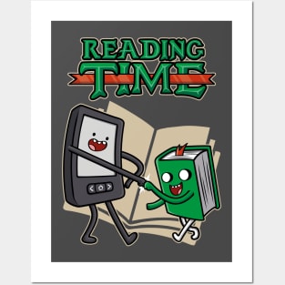 Reading Time v2 Posters and Art